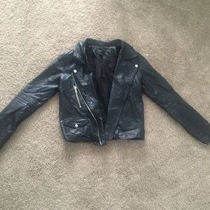 Leather jacket